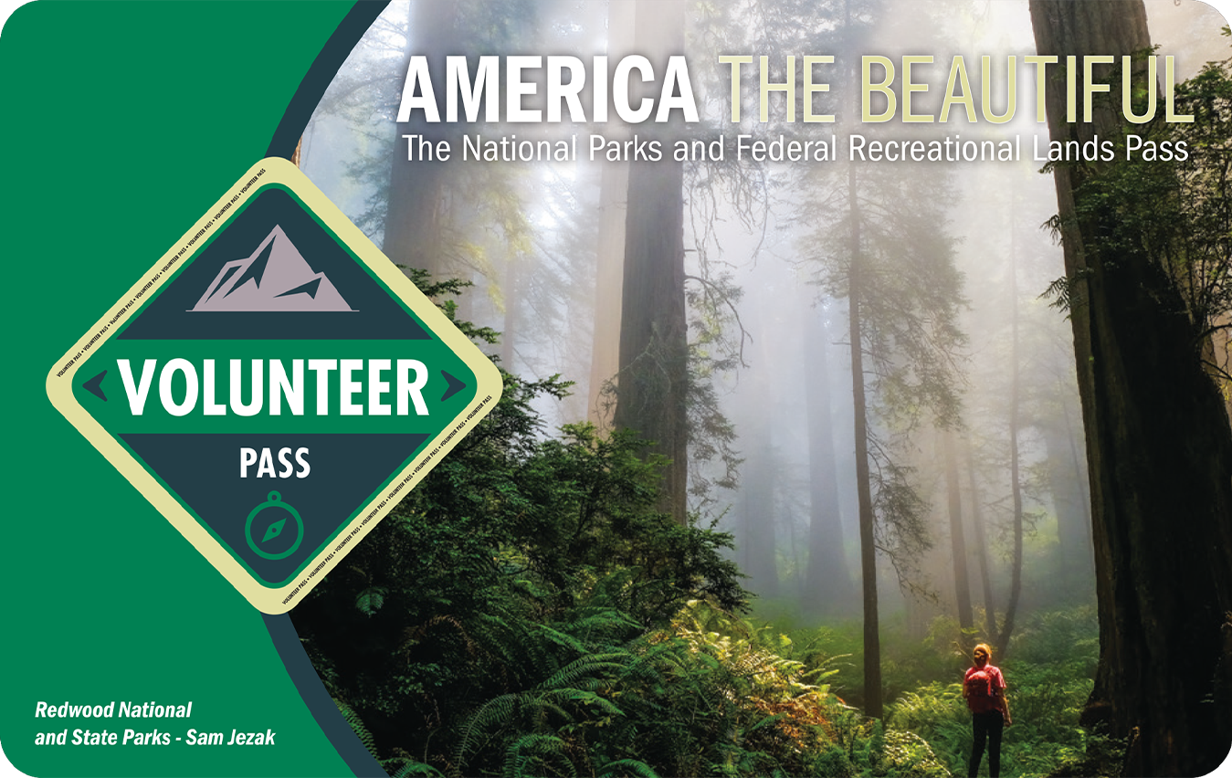 graphic - America the Beautiful Annual Pass - Volunteer Pass