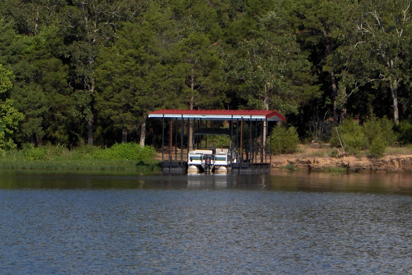 Boat Dock on Lake Dardanelle