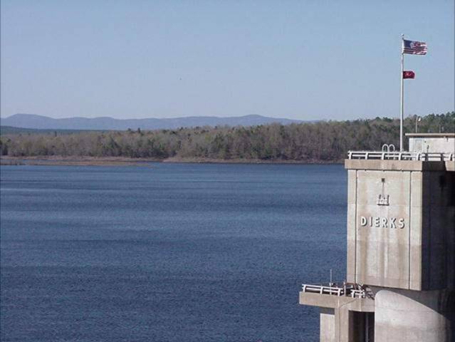 Dierks Lake and Control Tower