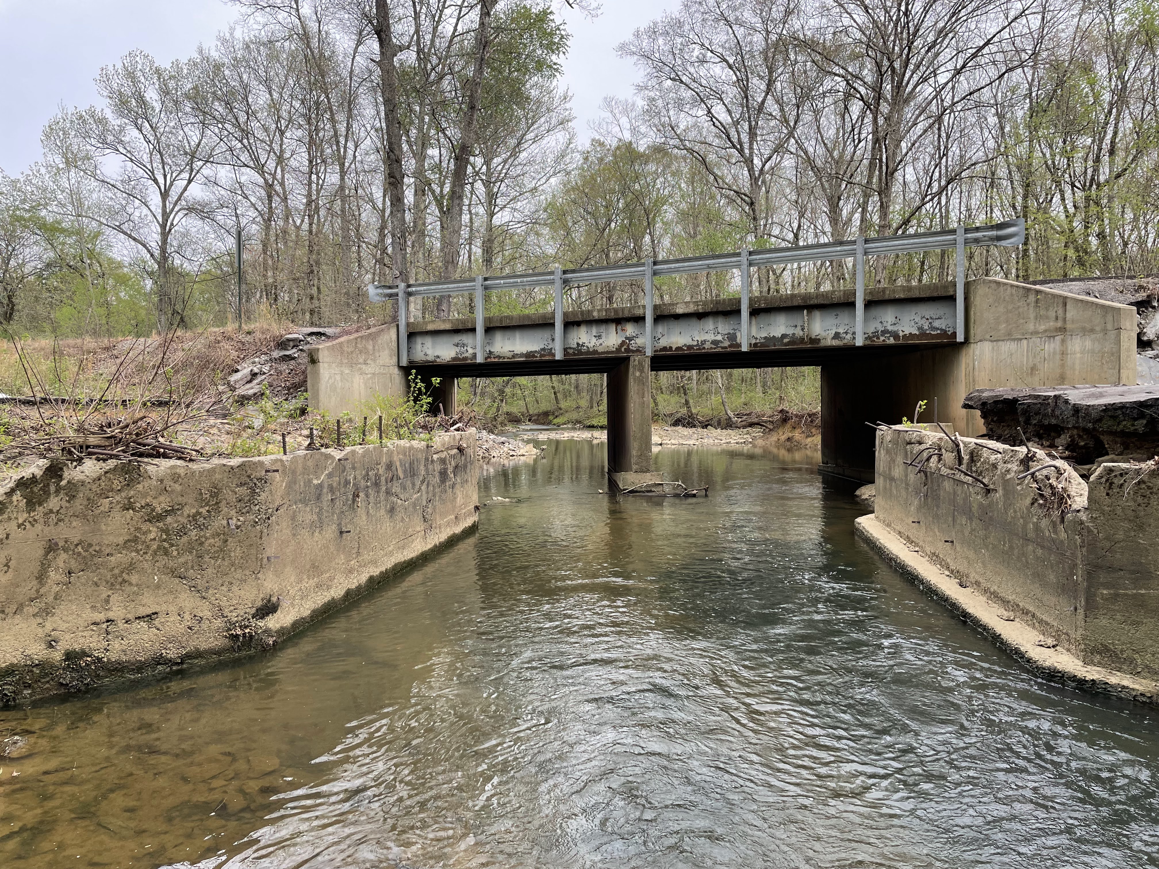 bridge over a creek