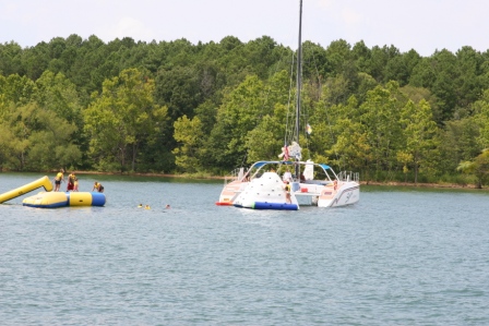 Crystal clear waters of Table Rock Lake